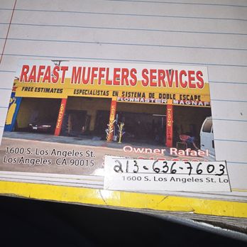 RD Auto Mufflers Service - Auto Repair Near Me - Los Angeles, California RD Auto Mufflers Service - Auto Repair Near Me - Los Angeles, California