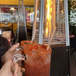 El Cerrito Taquería and Cenaduría - Extra spicy miche with Pacifico so bomb and excellent customer service by Edgar TY!!