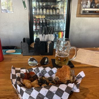 Crystal Springs Hideaway - My half eaten burger - Burgers Near Me - Fort Worth, Texas
