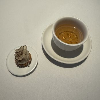 Kiln - Truffle tartlet and broth - New American Near Me - San Francisco, California Kiln - Truffle tartlet and broth - New American Near Me - San Francisco, California