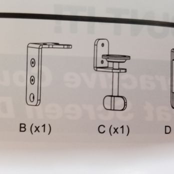 Mount-It - Heavy duty table mount bracket was missing from my order. - Office Equipment Near Me - Poway, California Mount-It - Heavy duty table mount bracket was missing from my order. - Office Equipment Near Me - Poway, California