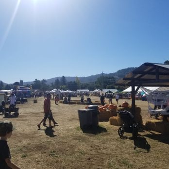 Nicasio Valley Pumpkin Patch - ALL of the booths - Pumpkin Patches Near Me - Nicasio, California