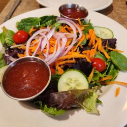 Amalfi Trattoria - Field Greens Salad, Raspberry Vinegarette