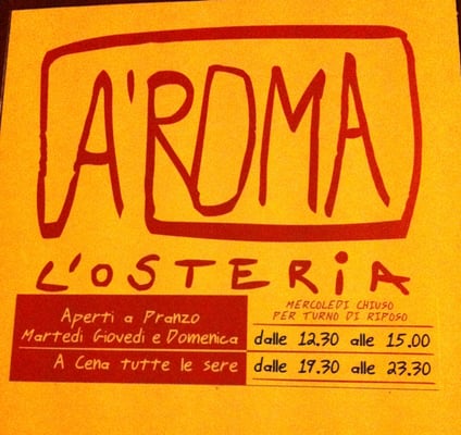 A'Roma l'Osteria by null