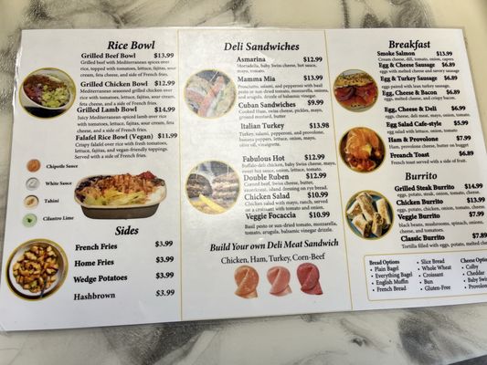 Menu photo 1 Asmarina Reynoldsburg, OH