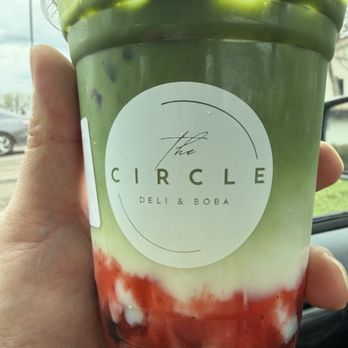 The Circle Deli & Boba - Strawberry matcha - Bubble Tea Near Me - Saint Paul, Minnesota The Circle Deli & Boba - Strawberry matcha - Bubble Tea Near Me - Saint Paul, Minnesota