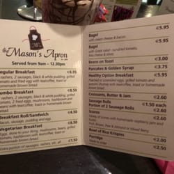 The Mason's Apron - Breakfast lunch