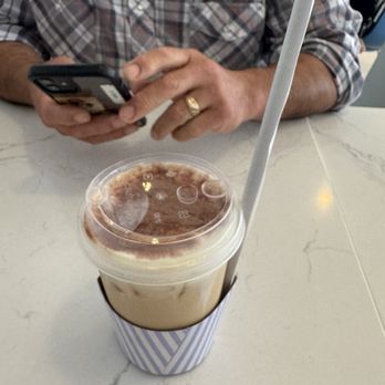 Somethin - We had the salted caramel iced coffee delicious this is real coffee - Korean Near Me - La Mirada, California Somethin - We had the salted caramel iced coffee delicious this is real coffee - Korean Near Me - La Mirada, California