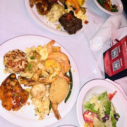 The Studio Cafe - Macaroni & cheese is bomb dot com! Crab legs, shrimp, seafood casserole.