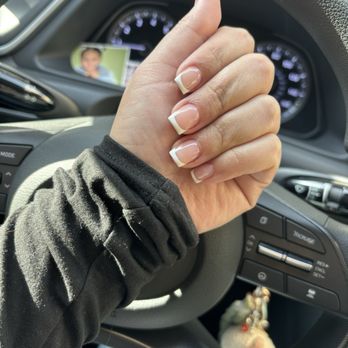 Nice Salon - Acrylic overlay French tip - Hair Salons Near Me - Hayward, California Nice Salon - Acrylic overlay French tip - Hair Salons Near Me - Hayward, California