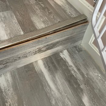 East Coast Flooring - Trim for stair landing install - Flooring Near Me - Waterbury, Connecticut East Coast Flooring - Trim for stair landing install - Flooring Near Me - Waterbury, Connecticut