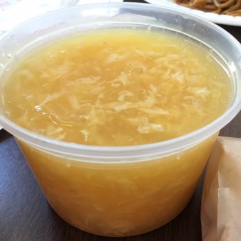 Hong Kong House - Egg drop soup...thick and flavorful - Chinese Near Me - Virginia Beach, Virginia
