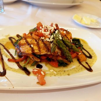 Brio Italian Grille - Grilled Salmon Fresca - Italian Near Me - Cherokee, North Carolina Brio Italian Grille - Grilled Salmon Fresca - Italian Near Me - Cherokee, North Carolina