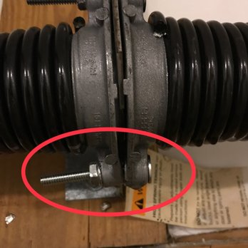 Garage Door Mechanix - Missed Bracket and Over-tightened bolt causing crack - Garage Door Services Near Me - Concord, North Carolina Garage Door Mechanix - Missed Bracket and Over-tightened bolt causing crack - Garage Door Services Near Me - Concord, North Carolina