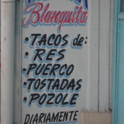 Taqueria Blanquita - Menú . .. mmmm!!!