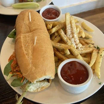 Variable Cafe - You and Banh Me & Truffle Fries - Vegan Near Me - Los Angeles, California Variable Cafe - You and Banh Me & Truffle Fries - Vegan Near Me - Los Angeles, California