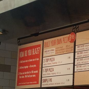 Blaze Pizza - Menu - Build Your Own Options - Salad Near Me - Los Angeles, California Blaze Pizza - Menu - Build Your Own Options - Salad Near Me - Los Angeles, California