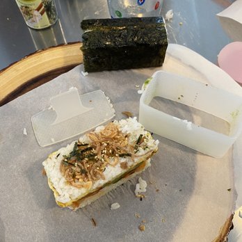 Hawaiian Style Cooking Classes - Musubi in progress - Cooking Classes Near Me - Honolulu, Hawaii