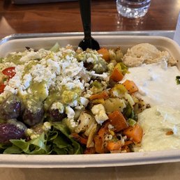 Grain + Greens with Falafel