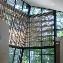 United Christian Parish of Reston - Beautiful new church. Glass lets view of trees and outside light in during service. Magnificent during service!