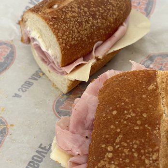Jersey Mike's Subs - Ham and provolone on white bread - Fast Food Near Me - Santa Clarita, California