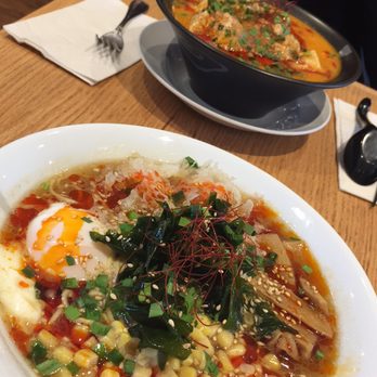 RYUS Noodle Bar - my fav the Hot & Sour Wakame Ramen - Ramen Near Me - Toronto, Ontario