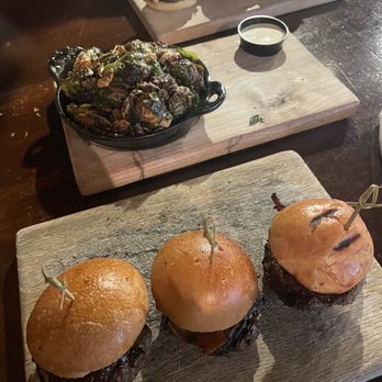 Heist Brewery - Bf & I both ordered sliders. We were both happy with them and both had one extra slider to take home. - New American Near Me - Charlotte, North Carolina Heist Brewery - Bf & I both ordered sliders. We were both happy with them and both had one extra slider to take home. - New American Near Me - Charlotte, North Carolina