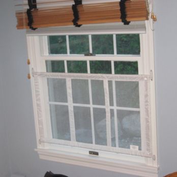 Baby Proofers Plus - Aesthetically designed white, see through window gate with easy adult release in an emergency. - Childproofing Near Me - Livingston, New Jersey Baby Proofers Plus - Aesthetically designed white, see through window gate with easy adult release in an emergency. - Childproofing Near Me - Livingston, New Jersey