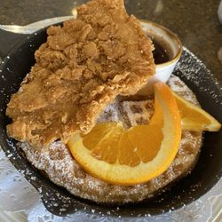Chicken and waffle