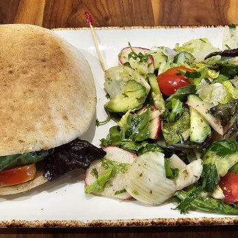 DishDash - Lamb falafel with salad - Middle Eastern Near Me - Sunnyvale, California DishDash - Lamb falafel with salad - Middle Eastern Near Me - Sunnyvale, California