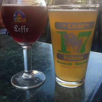 Lucky Baldwins Pub - Delirium Red Belgian Ale with Cherries and Craftsman Heavenly Hef - Pubs Near Me - Pasadena, California Lucky Baldwins Pub - Delirium Red Belgian Ale with Cherries and Craftsman Heavenly Hef - Pubs Near Me - Pasadena, California
