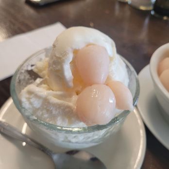 Fortune House Restaurant - Lychee ice cream - Thai Near Me - Lake Balboa, California Fortune House Restaurant - Lychee ice cream - Thai Near Me - Lake Balboa, California