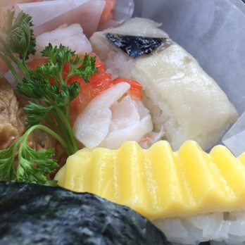 Sakae Sushi - Ebi, mackerel and tamago sushi - Japanese Near Me - Gardena, California Sakae Sushi - Ebi, mackerel and tamago sushi - Japanese Near Me - Gardena, California