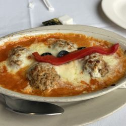 Tito's La Casa - Beef meatballs.