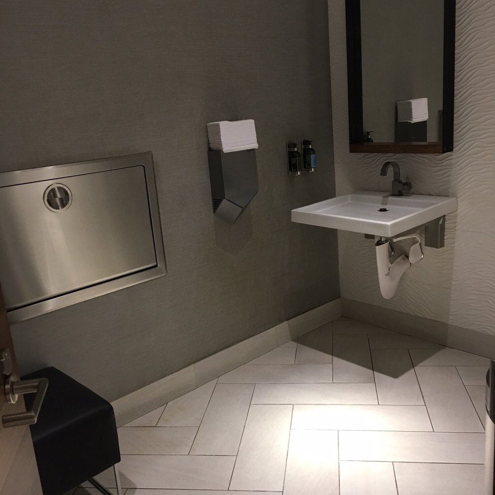 The Centurion Lounge - The awesome bathroom space - Airport Lounges Near Me - Miami, Florida The Centurion Lounge - The awesome bathroom space - Airport Lounges Near Me - Miami, Florida