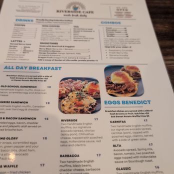 Riverside Cafe - Menu - Coffee & Tea Near Me - Gurnee, Illinois