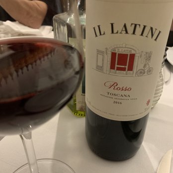 Il Latini - House red wine. It was alright. - Tuscan Near Me - Florence, FI