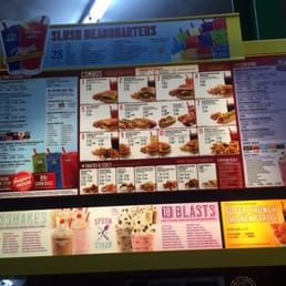 The menu The menu