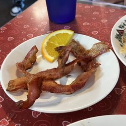 Village Coffee Shoppe - Side of bacon.