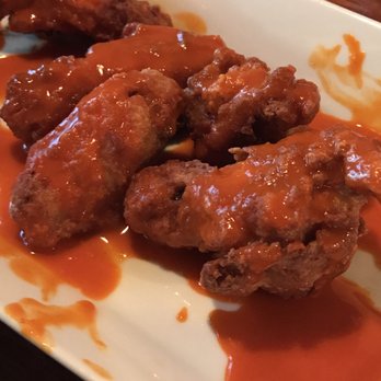 Angelo's Stuffed Pizza - Wings came out a little too quick but they were good! - Pizza Near Me - Chicago, Illinois
