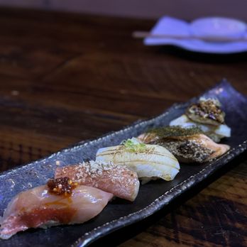 Yujo Umi - Umi tasting nigiri - Japanese Near Me - Frisco, Texas Yujo Umi - Umi tasting nigiri - Japanese Near Me - Frisco, Texas