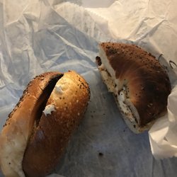 Anthony's Bagel Brunch - They burnt my everything bagel, overall it is terrible.