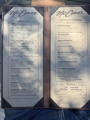 Menu photo 2 McCann's Hollister, CA Menu photo 2 McCann's Hollister, CA