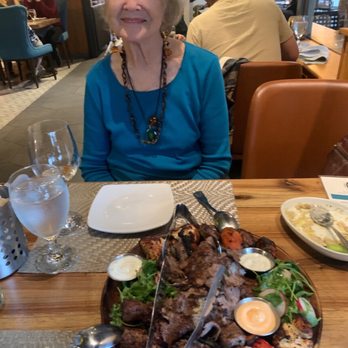 Truva - Mom at Truva with the Mixed Grill. - Turkish Near Me - Atlanta, Georgia Truva - Mom at Truva with the Mixed Grill. - Turkish Near Me - Atlanta, Georgia