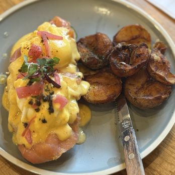 Sunny Side Breakfast - Yuzu benedict - Breakfast & Brunch Near Me - Sacramento, California Sunny Side Breakfast - Yuzu benedict - Breakfast & Brunch Near Me - Sacramento, California