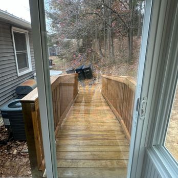 Deck Soldier - We build 4 season room with deck and ramp - Decks & Railing Near Me - Eldersburg, Maryland
