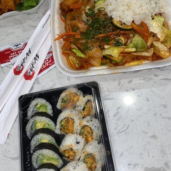 Sekai Sushi - Spicy Albacore Roll Avocado Roll - Japanese Near Me - Mesa, Arizona Sekai Sushi - Spicy Albacore Roll Avocado Roll - Japanese Near Me - Mesa, Arizona