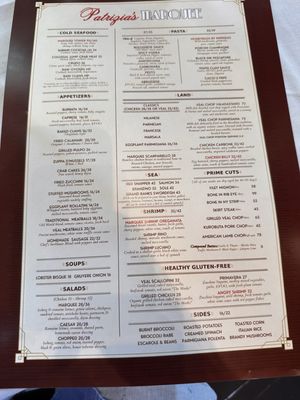 Menu photo 3 Patrizia’s Commack, NY