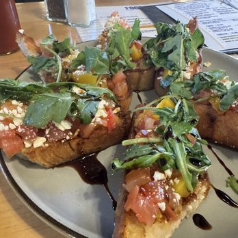Elk & Oarsman - Bruschetta - Canadian (New) Near Me - Banff, Alberta Elk & Oarsman - Bruschetta - Canadian (New) Near Me - Banff, Alberta