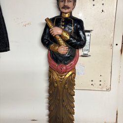 Edward M. Stanley Appraisal Services - Painted figure in excellent condition.